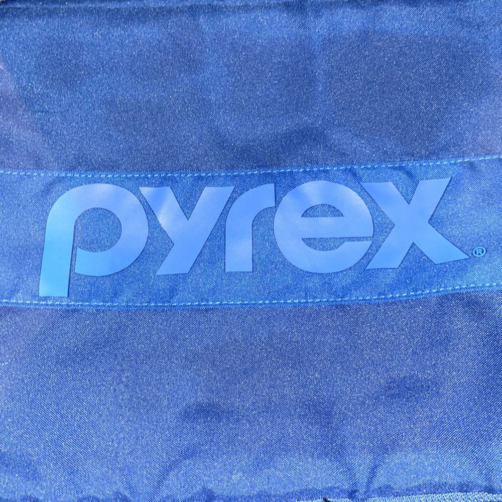 Blue Pyrex Casserole Dish Pan Cover Bag